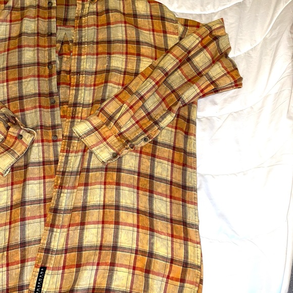 One size urban outfitters distressed vintage flannel - Picture 4 of 8